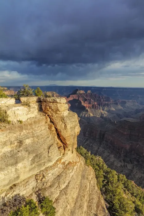 Framed Print : View from Bright Angel Point on the North Rim of Grand Canyon National Park, Arizona, USA Framed Print : View from Bright Angel Point on the North Rim of Grand Canyon National Park, Arizona, USA