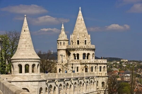 A view of Budapest from Castle Hill