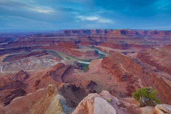 View of Colorado River from Deadhorse Point State Park, Utah