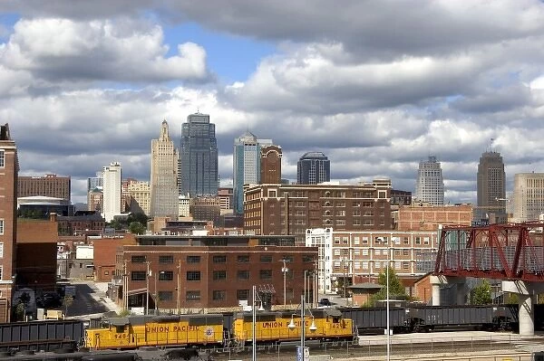 View of downtown from Union Station at Kansas City, Missouri