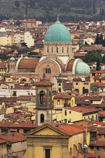 View of Florence, Italy from Piazza Michelangelo