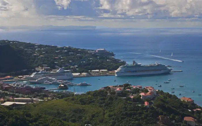Framed Print : A view of Hull Bay in St. Thomas Framed Print : A view of Hull Bay in St. Thomas