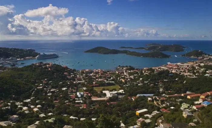 Framed Print : A view of Hull Bay in St. Thomas Framed Print : A view of Hull Bay in St. Thomas