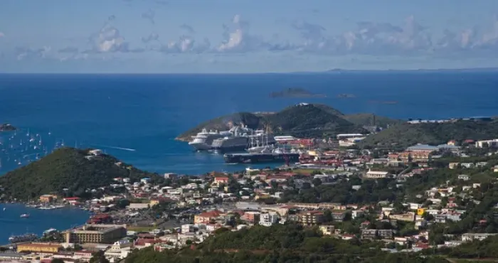Framed Print : A view of Hull Bay in St. Thomas Framed Print : A view of Hull Bay in St. Thomas