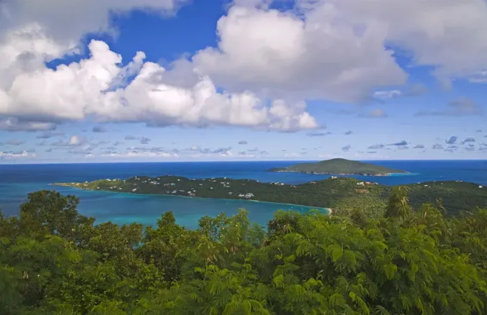Framed Print : A view of Hull Bay in St. Thomas Framed Print : A view of Hull Bay in St. Thomas