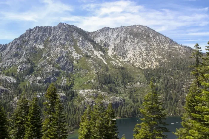 Framed Print : View from Inspiration Point, Emerald Bay, Lake Tahoe, California, Usa