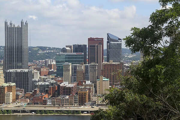 View from Mount Washington, Pittsburgh, Pennsylvania, USA