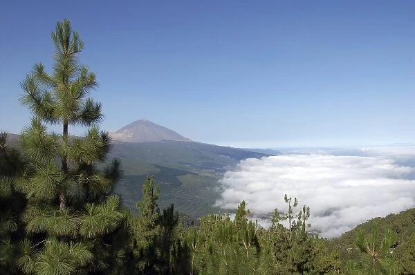 View of Mt. Teide from overlook, Mt. Teide, Tenerife