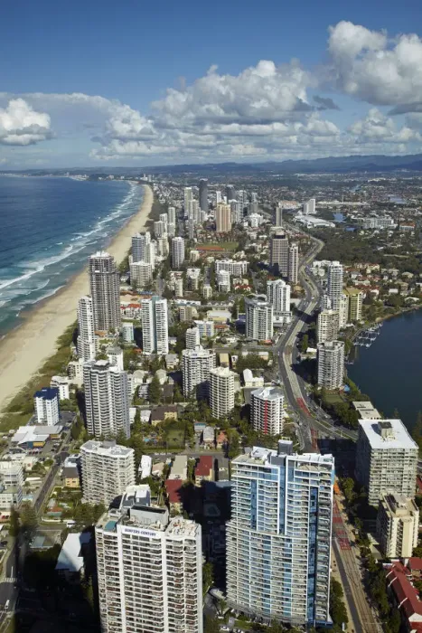 Framed Print : View From Q1 Skyscraper, Surfers Paradise, Gold Coast, Queensland, Australia Framed Print : View From Q1 Skyscraper, Surfers Paradise, Gold Coast, Queensland, Australia