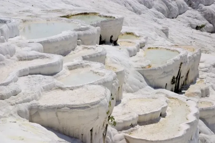 Framed Print : View of the travertine rocks, Pamukkale (ancient Hierapolis), Turkey Framed Print : View of the travertine rocks, Pamukkale (ancient Hierapolis), Turkey