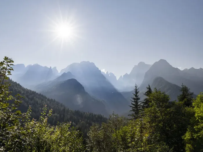 Framed Print : View from Val Rendena towards the Brenta Dolomites, UNESCO World Heritage Site Framed Print : View from Val Rendena towards the Brenta Dolomites, UNESCO World Heritage Site