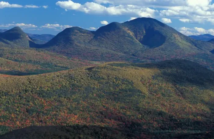 Framed Print : The view from Zeacliff in the White Mountain N. F. Pemigewasset Wilderness Area. Mount