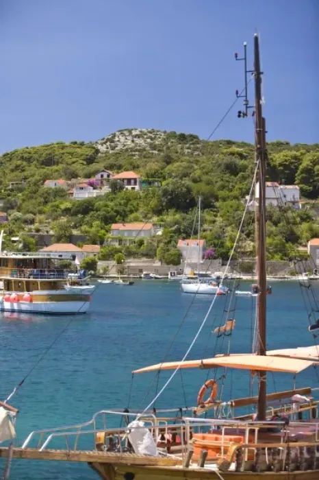 Framed Print : Views around Kolocep Island, Boat tour of Elaphite Islands from Dubrovnik, Southeastern Framed Print : Views around Kolocep Island, Boat tour of Elaphite Islands from Dubrovnik, Southeastern