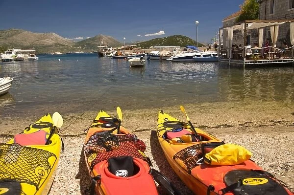 Views around Sudurad fishing village, Sipan Island. Boat tour of Elaphite Islands from Dubrovnik
