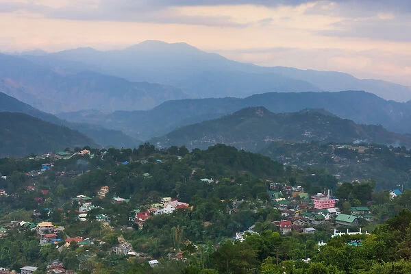 Village in the mountain, Baguio, Benguet Province, Philippines