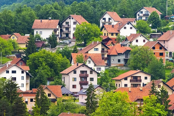 Village in the mountain, western Serbia