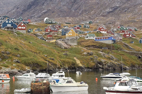 Village Tasiilaq (Ammassalik) Greenland