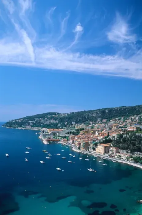Framed Print : Ville Franche, France. french, france, francaise, francais, europe, european