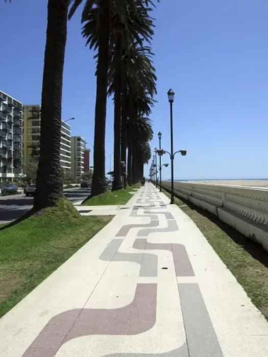 Framed Print : Vina del Mar (Spanish for Vineyard of the Sea), also known locally as La Ciudad JardAin Framed Print : Vina del Mar (Spanish for Vineyard of the Sea), also known locally as La Ciudad JardAin