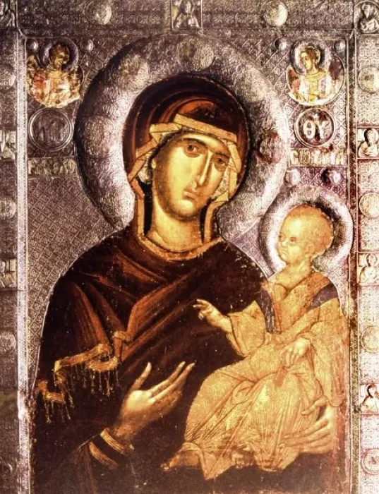 Framed Print : Virgin, Saviour