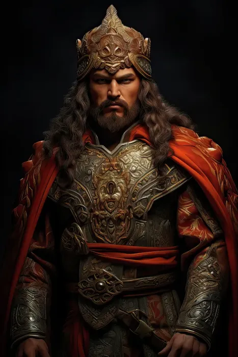Framed Print : Visigoth king in armor. ©Jim Zuckerman  /  Jaynes Gallery  /  DanitaDelimont.com (AI)