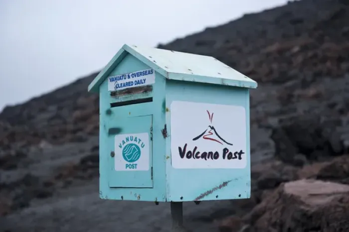 Framed Print : The only volcanic post office below Volcano Yasur, Island of Tanna, Vanuatu, South Framed Print : The only volcanic post office below Volcano Yasur, Island of Tanna, Vanuatu, South