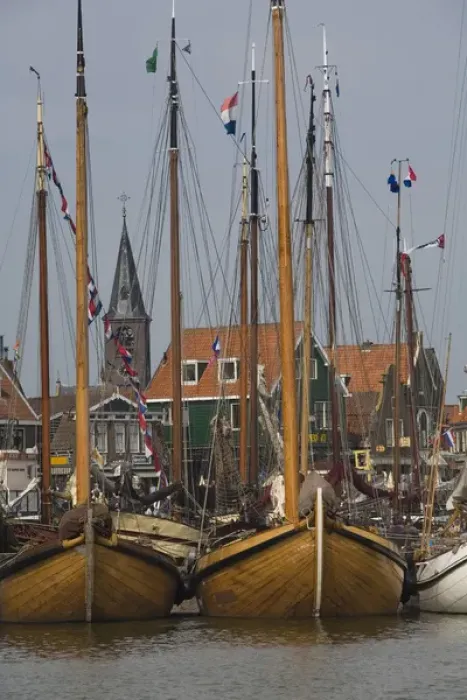 Framed Print : Volendam, North Holland, The Netherlands