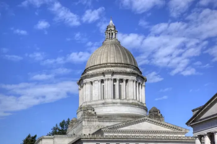 Framed Print : WA, Olympia, Washington State Capitol, Legislative Building