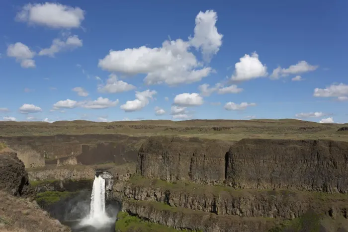 Framed Print : WA, Palouse Falls State Park, Palouse Falls