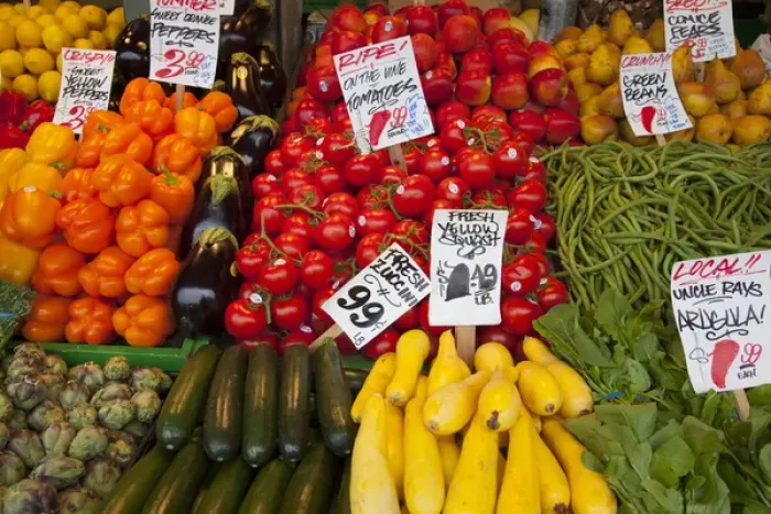 Framed Print : WA, Seattle, Pike Place Market