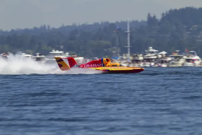 Framed Print : WA, Seattle, Seafair, Unlimited Hydroplane Races, Lake Washington Framed Print : WA, Seattle, Seafair, Unlimited Hydroplane Races, Lake Washington