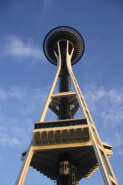 Framed Print : WA, Seattle, Space Needle Framed Print : WA, Seattle, Space Needle