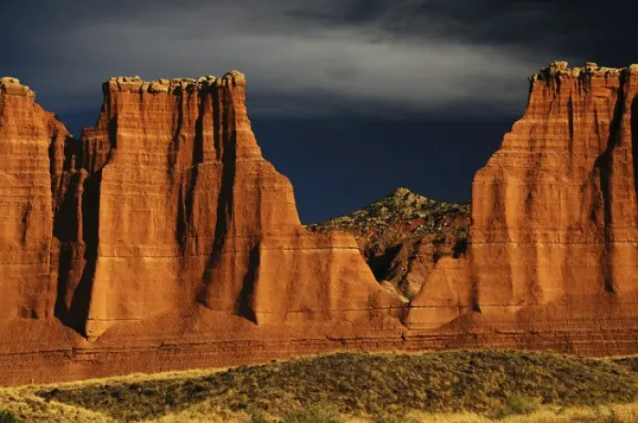 Framed Print : Wall Street, Cathedral Valley, Capitol Reef National Park, Utah, USA Framed Print : Wall Street, Cathedral Valley, Capitol Reef National Park, Utah, USA