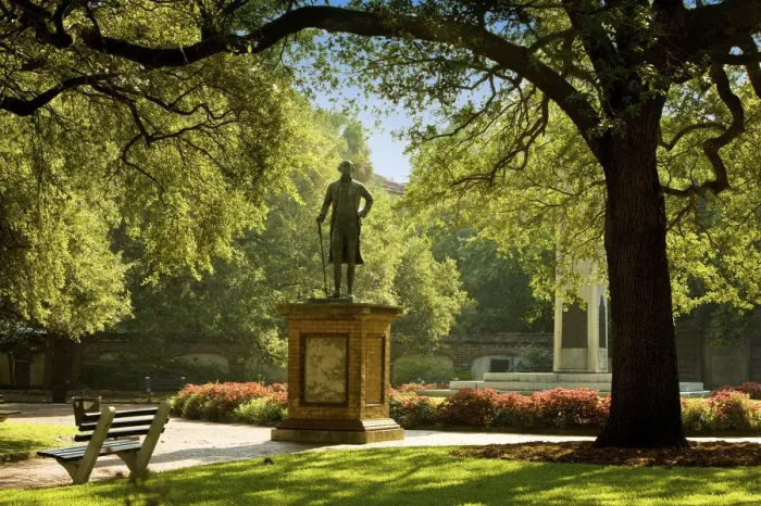 Framed Print : Washington park, Meeting Street, Charleston, SC Framed Print : Washington park, Meeting Street, Charleston, SC