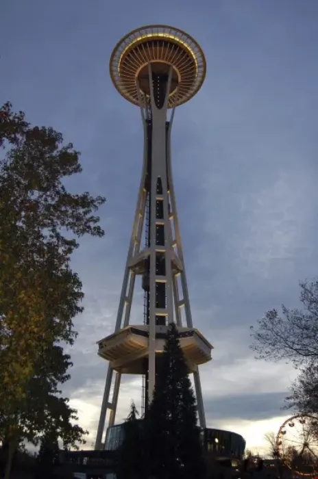 Framed Print : Washington, Seattle. Space Needle