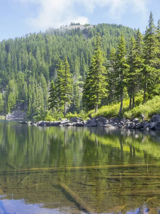 Framed Print : Washington State, Central Cascades, Mason Lake Framed Print : Washington State, Central Cascades, Mason Lake