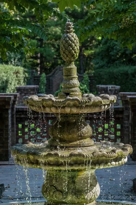 Framed Print : Water fountain in Pinehurst, North Carolina Framed Print : Water fountain in Pinehurst, North Carolina