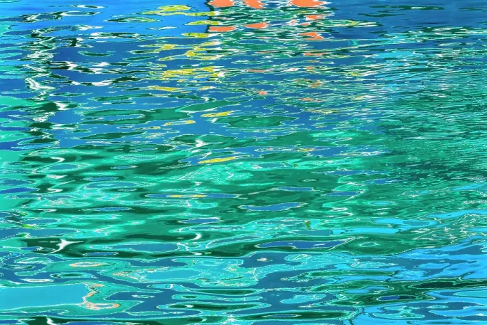 Framed Print : Water reflection, South Channel Marina Port, Miami, Florida