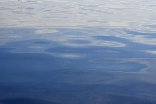 Water ripple abstract