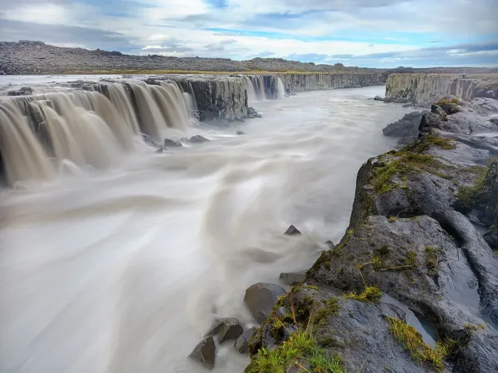 Framed Print : Waterfall Selfoss in the Vatnajokull National Park. Selfoss is the first of several waterfalls of river Jokulsa a Fjollum in the canyon Jokulsargljufur, Iceland Framed Print : Waterfall Selfoss in the Vatnajokull National Park. Selfoss is the first of several waterfalls of river Jokulsa a Fjollum in the canyon Jokulsargljufur, Iceland