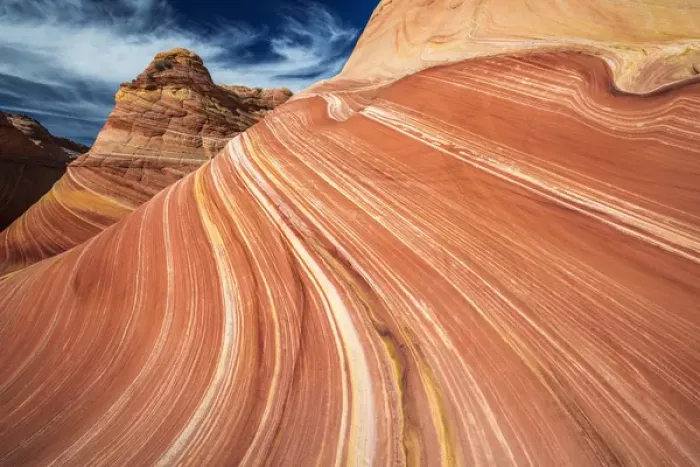Framed Print : The Wave, Coyote Buttes, Paria-Vermilion Cliffs Wilderness, Arizona USA