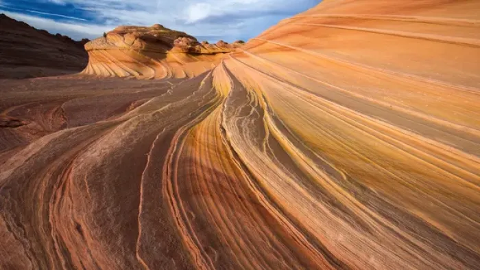 Framed Print : The Wave, Coyote Buttes, Paria-Vermilion Cliffs Wilderness, Arizona USA