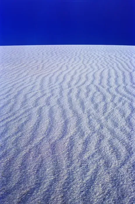 Framed Print : Waves in Sand dune at dusk with frost, White Sands National Monument, New Mexico, USA Framed Print : Waves in Sand dune at dusk with frost, White Sands National Monument, New Mexico, USA