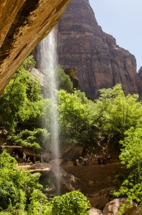 Framed Print : Weeping Rock, Zion National Park, Utah, USA Framed Print : Weeping Rock, Zion National Park, Utah, USA
