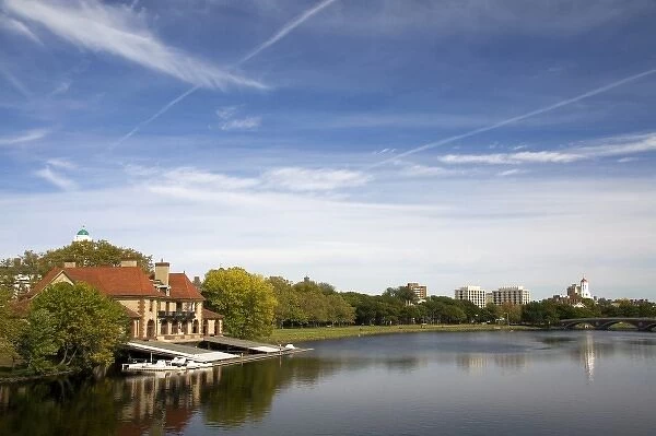 Weld Boathouse is a Harvard-owned building on the bank of the Charles River in Cambridge
