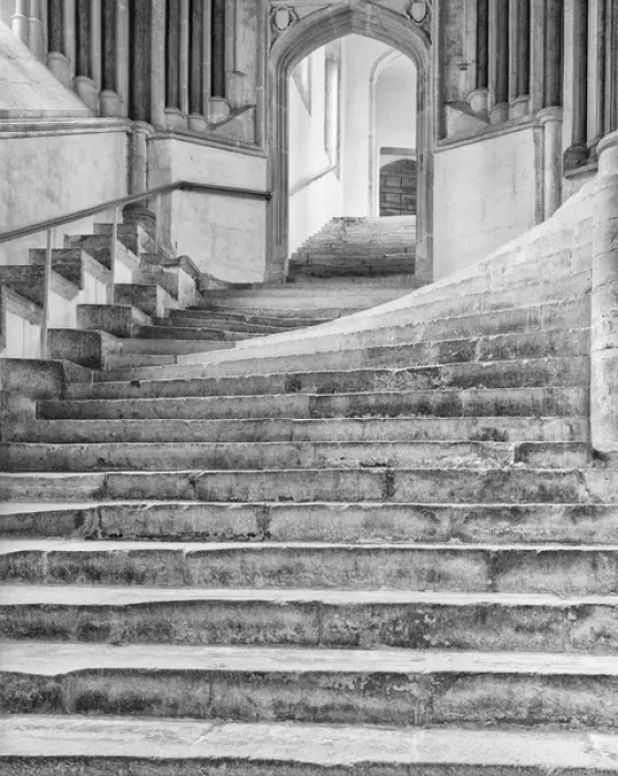 Framed Print : Wells Cathedral Chapter House Stairs England