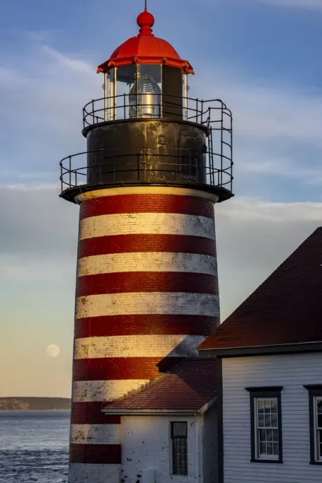 Framed Print : West Quoddy Head Lighthouse is easternmost point in USA near Lubec, Maine, USA Framed Print : West Quoddy Head Lighthouse is easternmost point in USA near Lubec, Maine, USA