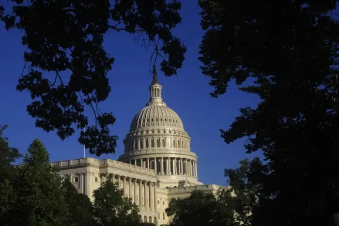 Framed Print : The West side of the United States Capitol Framed Print : The West side of the United States Capitol