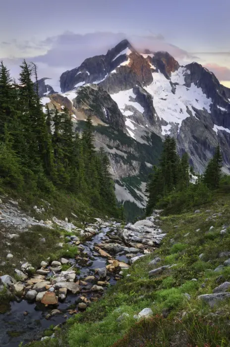 Framed Print : Whatcom Peak North Cascades National Park Framed Print : Whatcom Peak North Cascades National Park