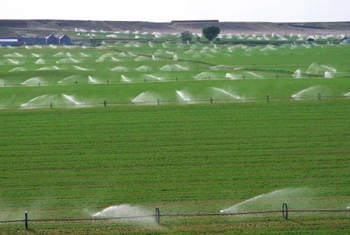 Framed Print : Wheeled sprinkler irrigation in Grandview, Idaho. agriculture, crop, ranch Framed Print : Wheeled sprinkler irrigation in Grandview, Idaho. agriculture, crop, ranch